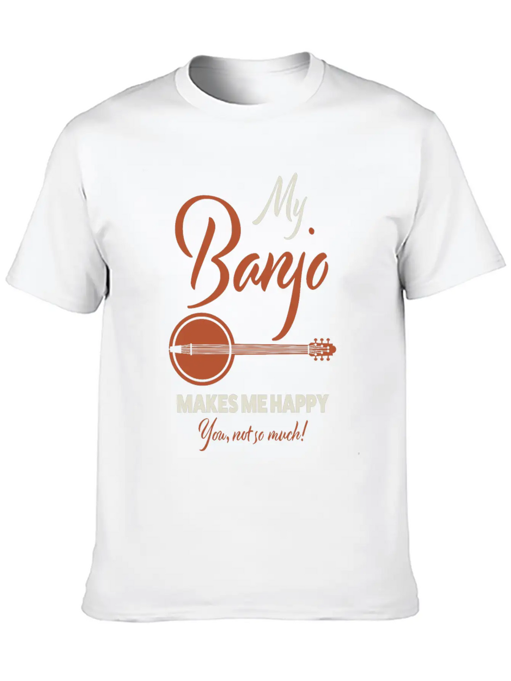 Banjo Country Essential Cotton Tee For Daily Outfits – Unisex Style