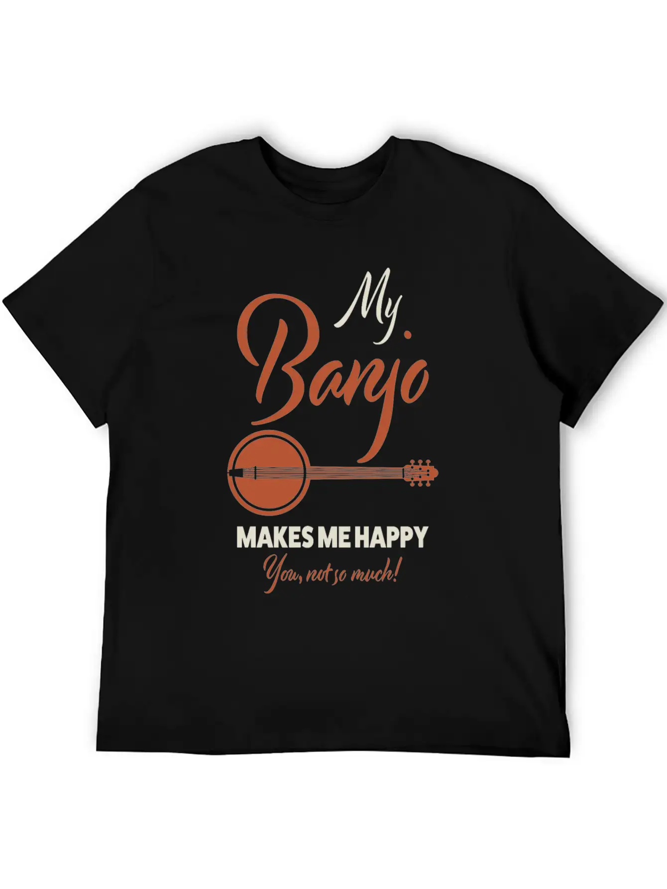Banjo Country Essential Cotton Tee For Daily Outfits – Unisex Style