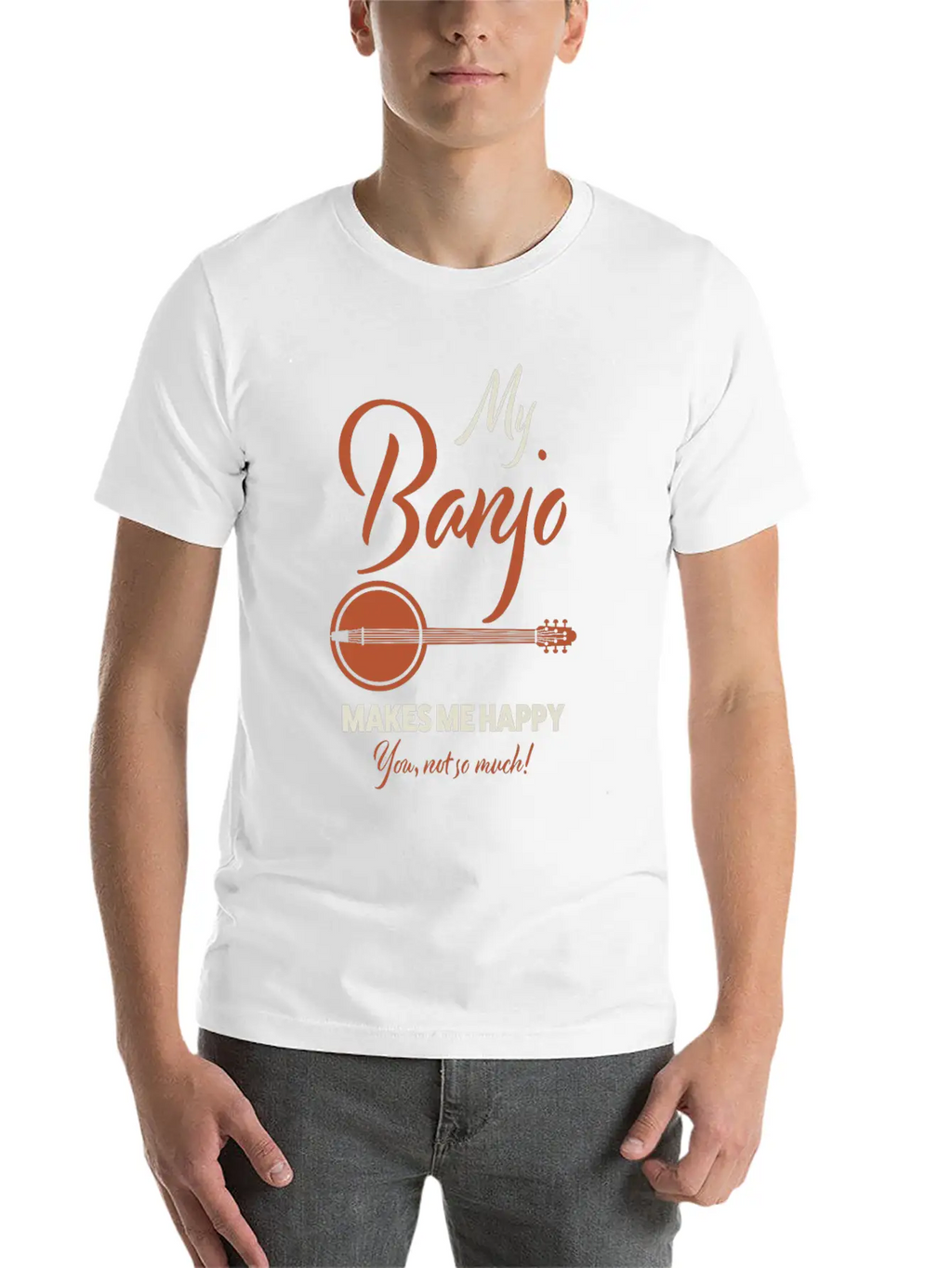 Banjo Country Essential Cotton Tee For Daily Outfits – Unisex Style