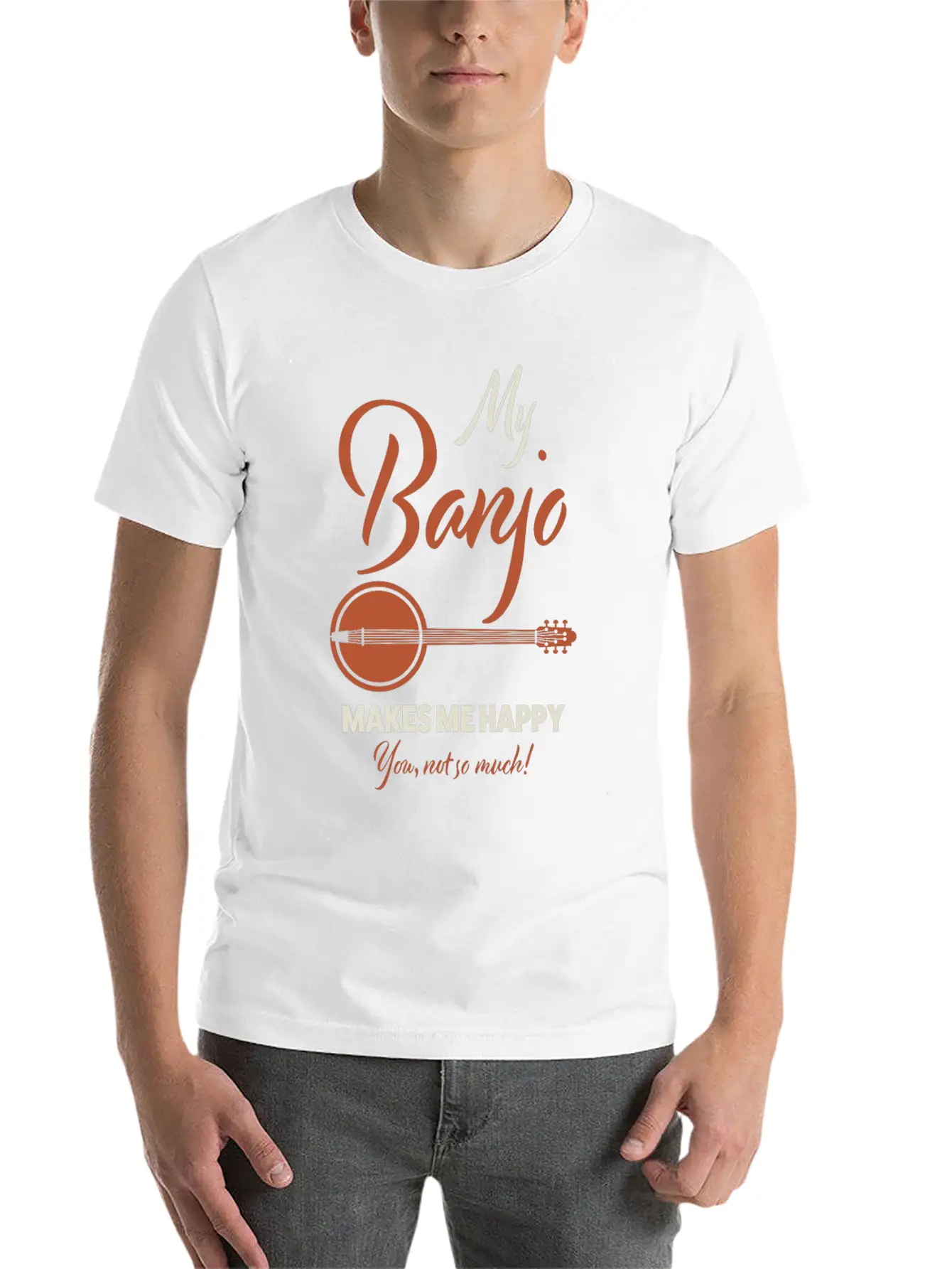 Banjo Country Essential Cotton Tee For Daily Outfits – Unisex Style