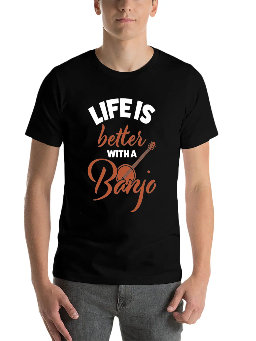 Banjo Country Music Classic Cotton Tee – Unisex Comfort For Any Season