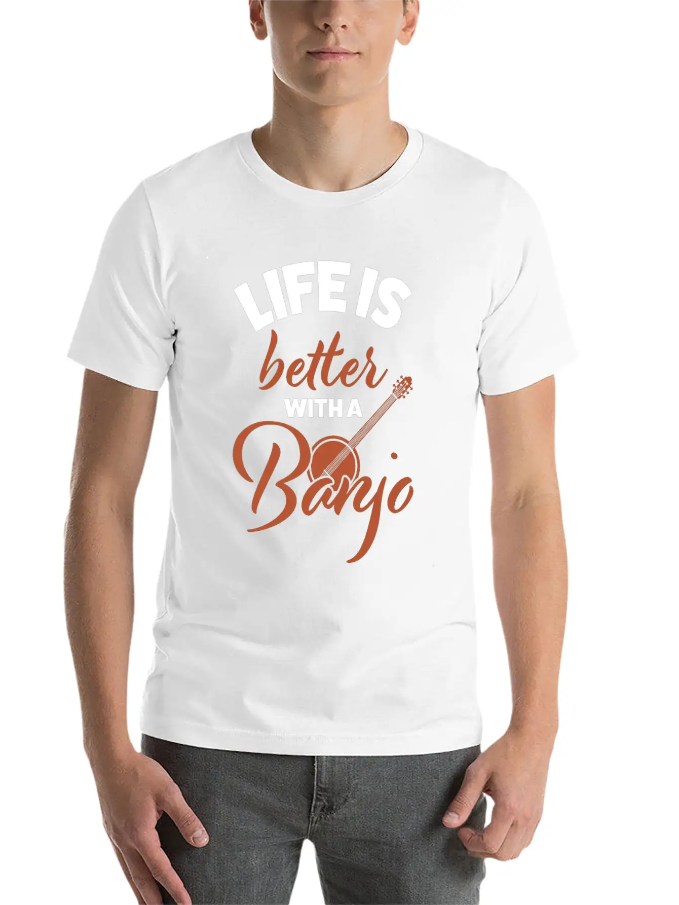 Banjo Country Music Classic Cotton Tee – Unisex Comfort For Any Season