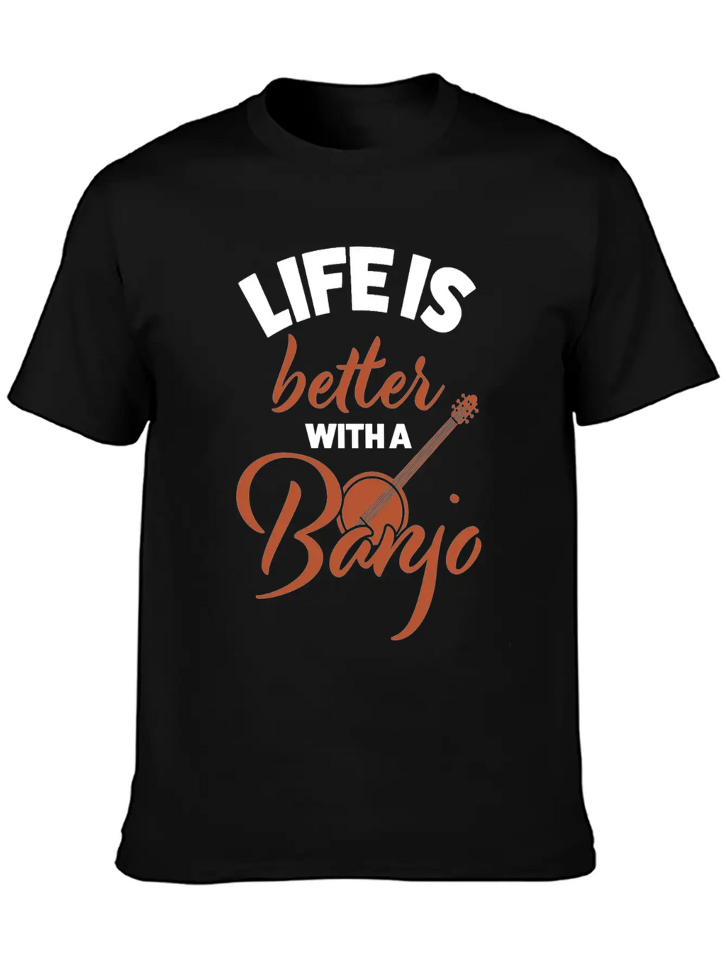Banjo Country Music Classic Cotton Tee – Unisex Comfort For Any Season