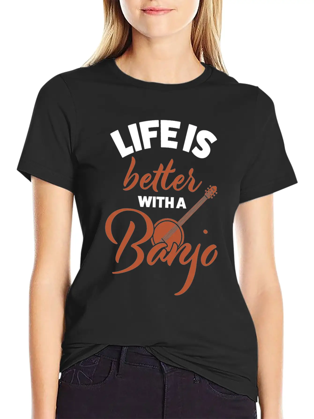 Banjo Country Music Classic Cotton Tee – Unisex Comfort For Any Season