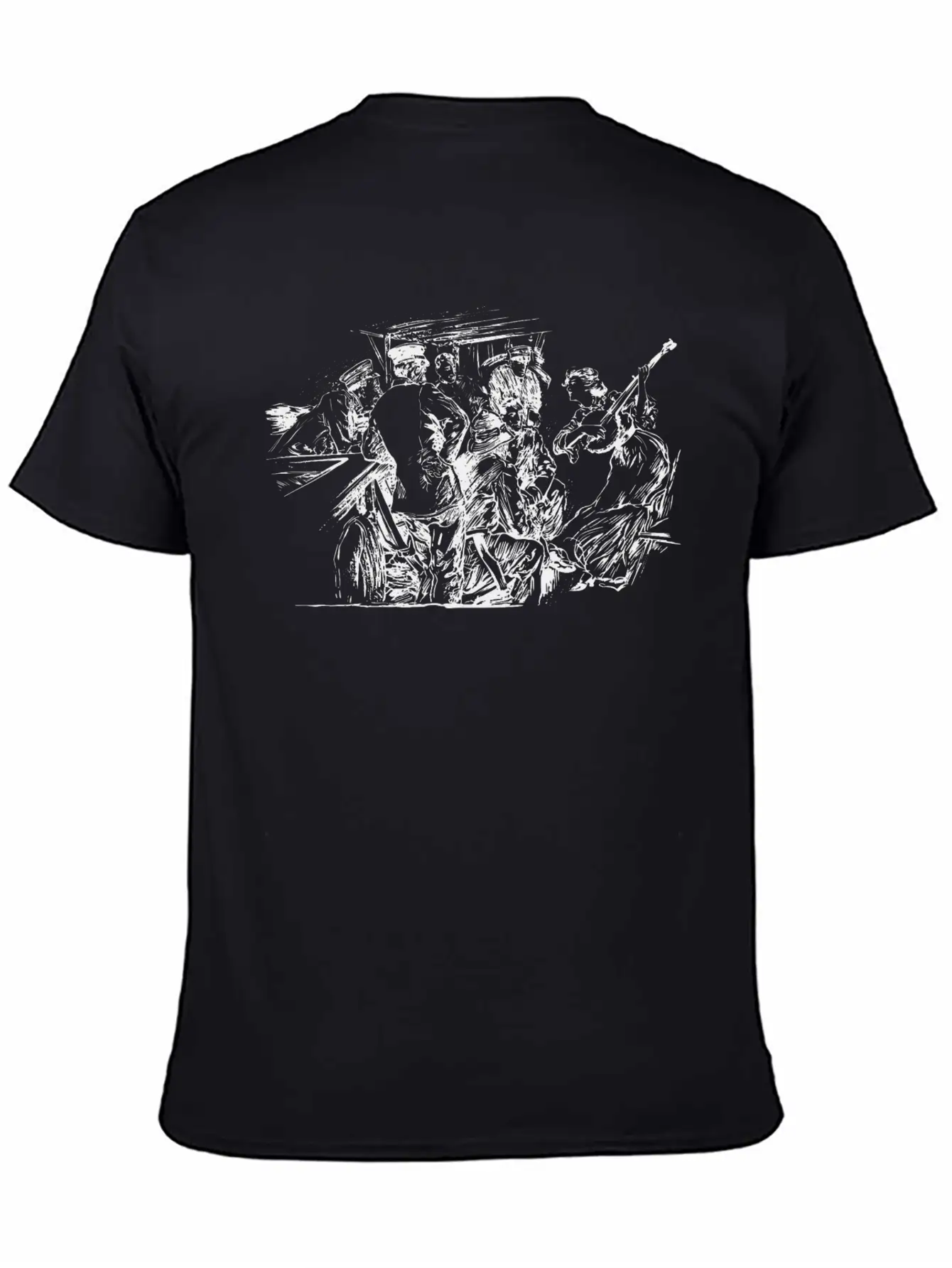 Banjo Lady Unisex Casual T-Shirt – Clean Design For Daily Comfort