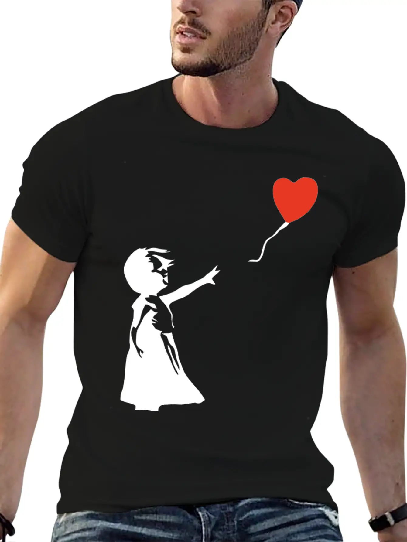 Banksy Style Classic Cotton Tee – Unisex Comfort For Any Season