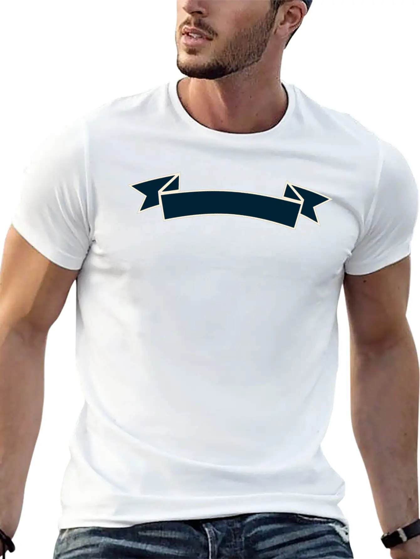 Banner Flag Basic Graphic T-Shirt – Daily Comfort In Soft Cotton