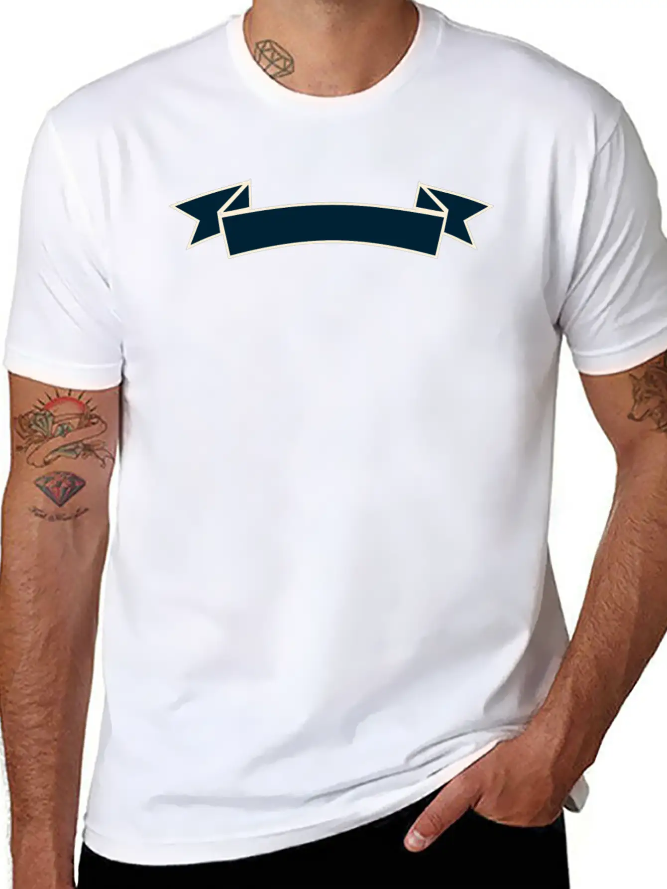 Banner Flag Basic Graphic T-Shirt – Daily Comfort In Soft Cotton