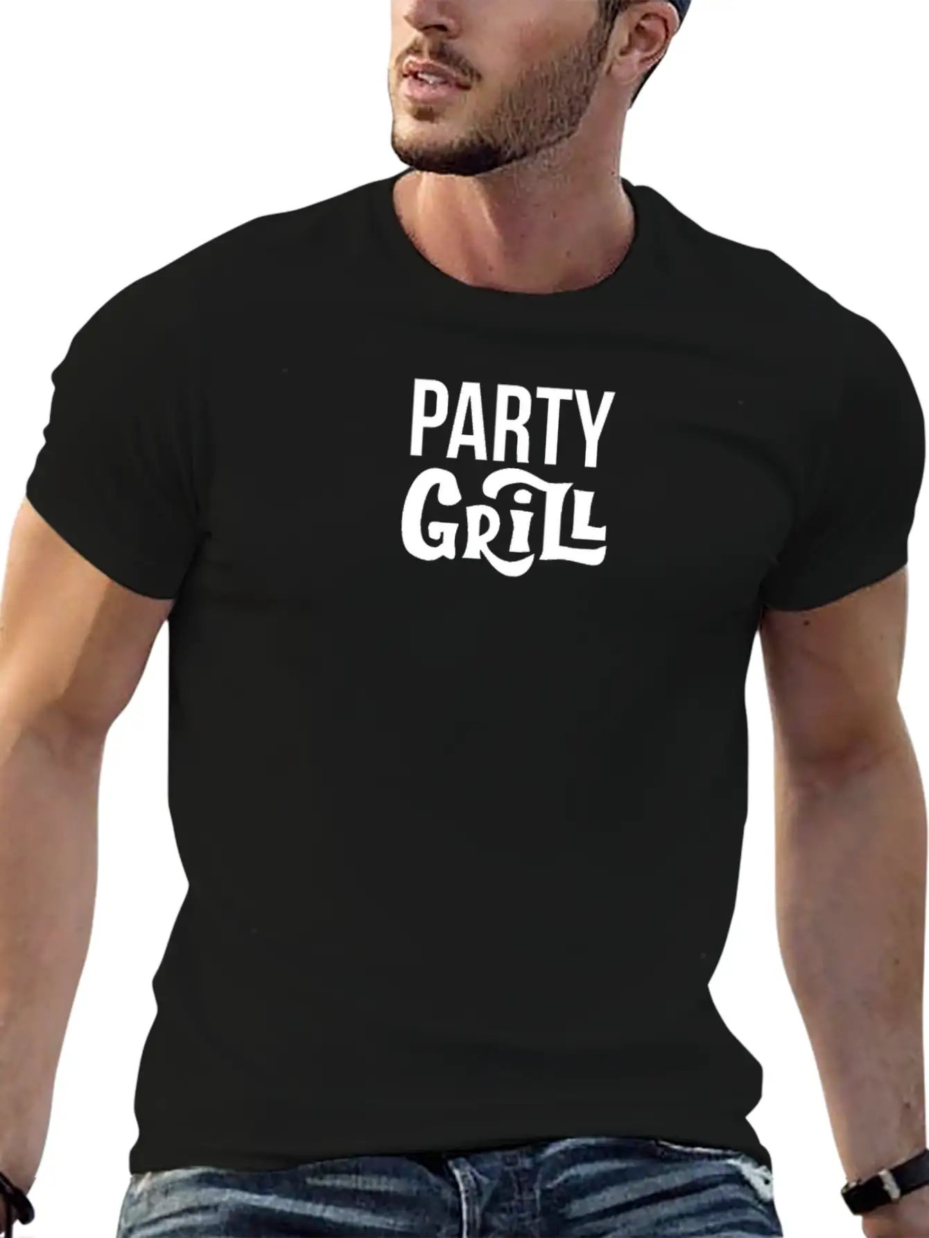 Barbeque Clipart BBQ Party Grill Grilling Gift Timeless Short Sleeve Tee – Comfy And Minimalist Design