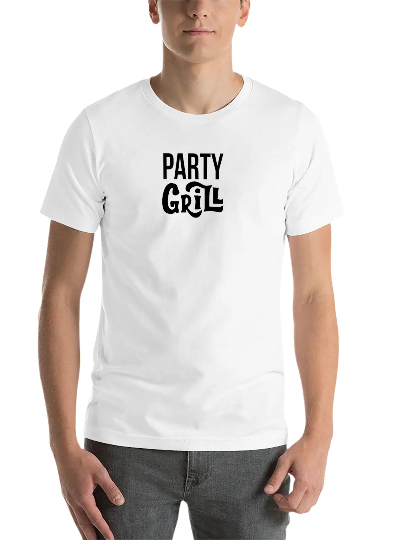 Barbeque Clipart BBQ Party Grill Grilling Gift Timeless Short Sleeve Tee – Comfy And Minimalist Design