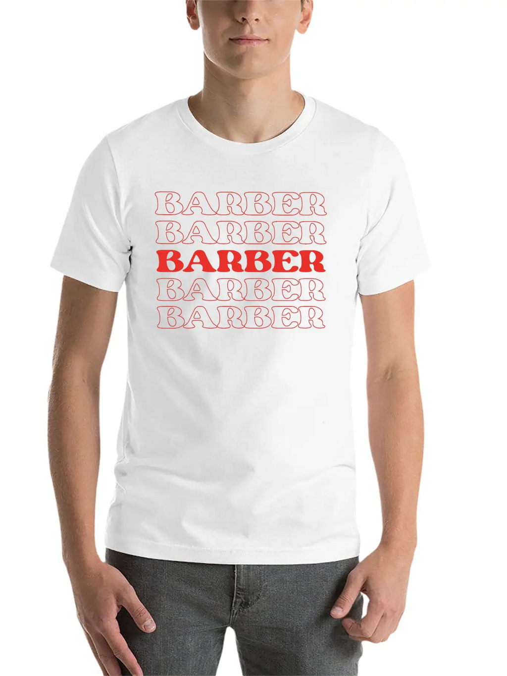Barber Haircutter Hairdresser Stylist Hair Stylist Relaxed Everyday Tee – Lightweight And Durable Cotton