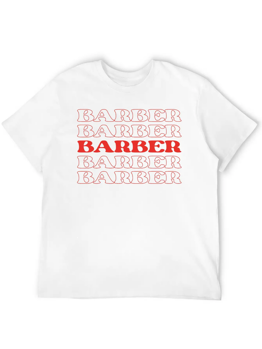 Barber Haircutter Hairdresser Stylist Hair Stylist Relaxed Everyday Tee – Lightweight And Durable Cotton