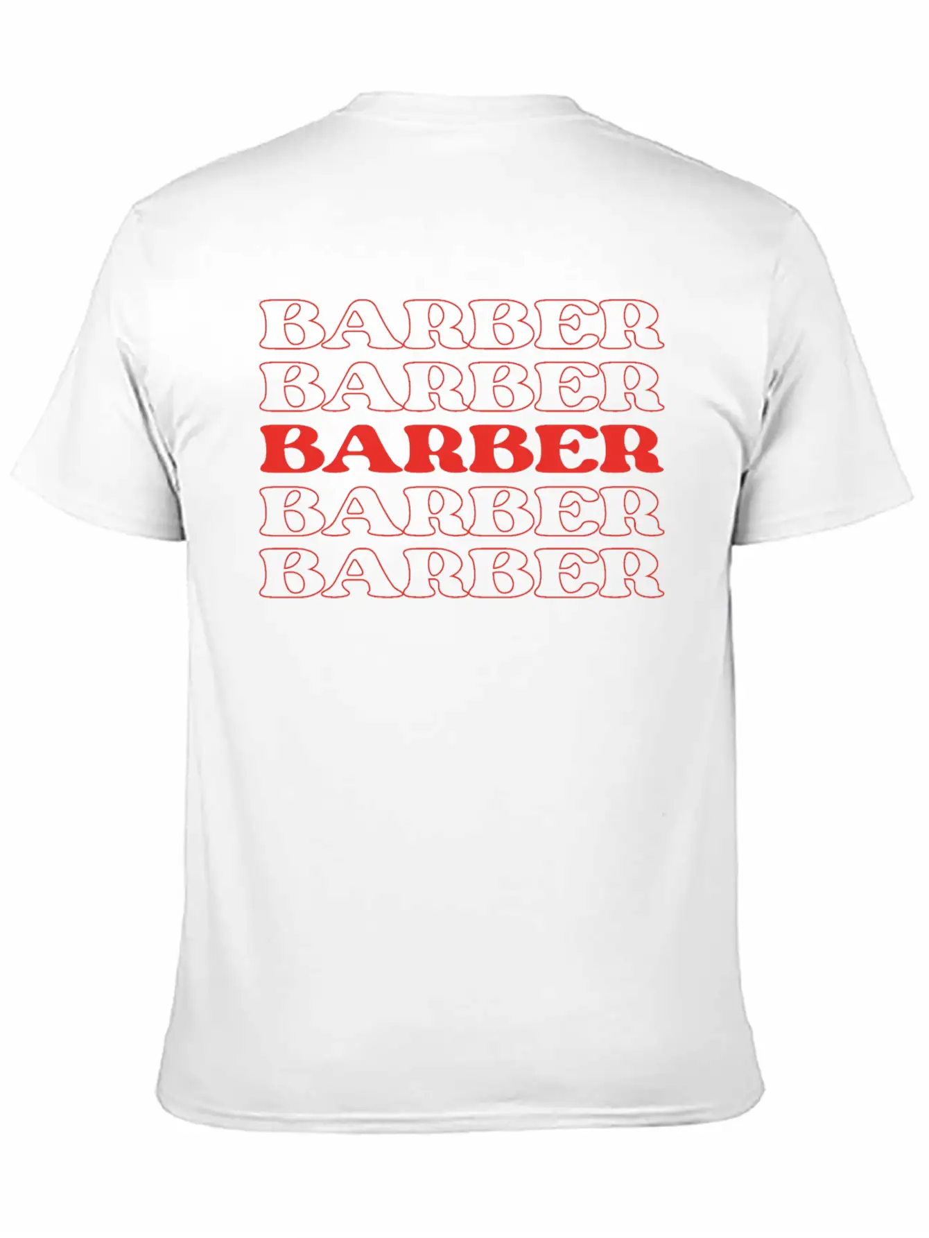 Barber Haircutter Hairdresser Stylist Hair Stylist Relaxed Everyday Tee – Lightweight And Durable Cotton