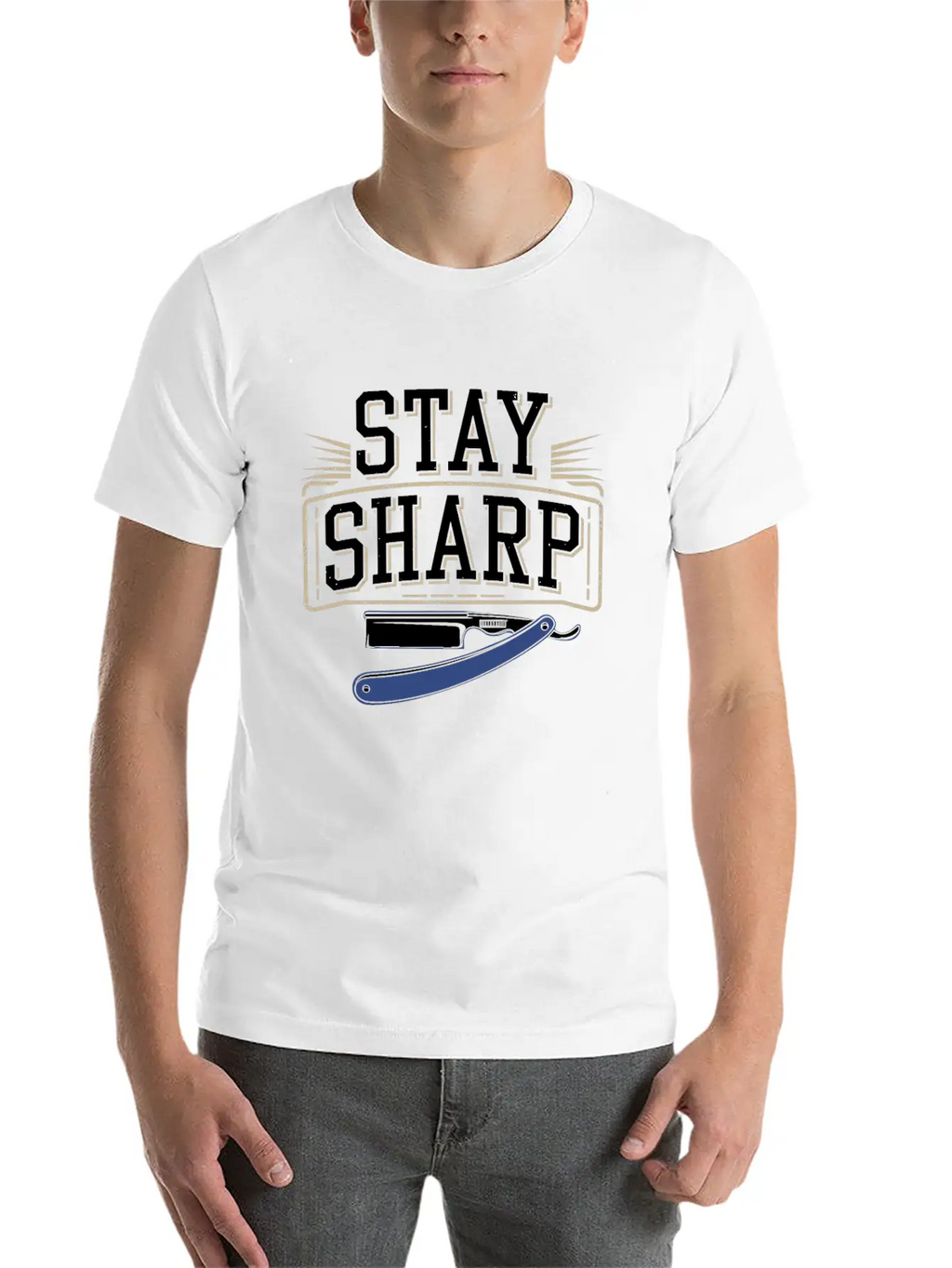 Barbering Barber Hair Stylist Classic Cut Barber Relaxed Everyday Tee – Lightweight And Durable Cotton