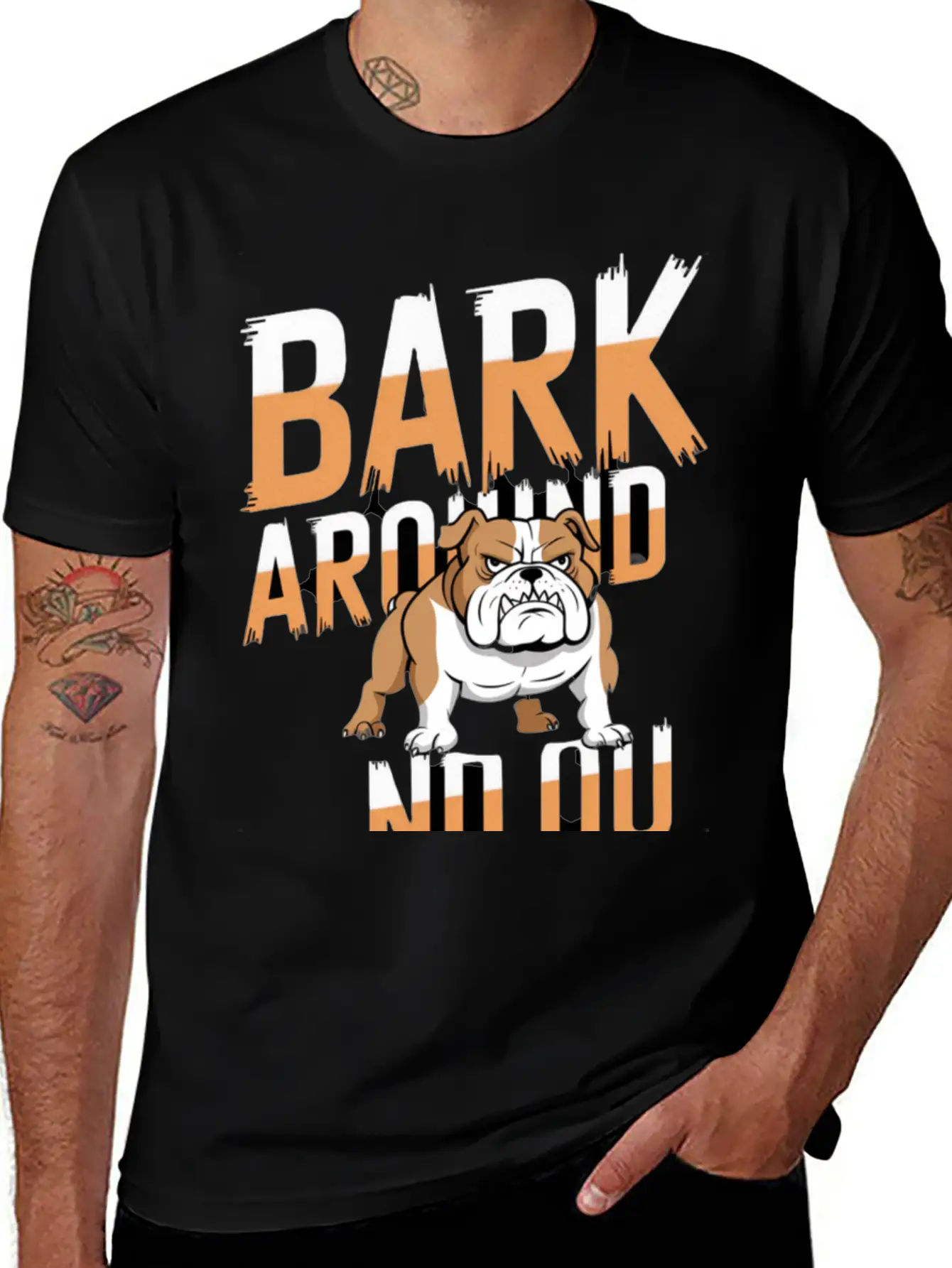 Bark Around Find Out 1 Unisex Casual T-Shirt – Clean Design For Daily Comfort