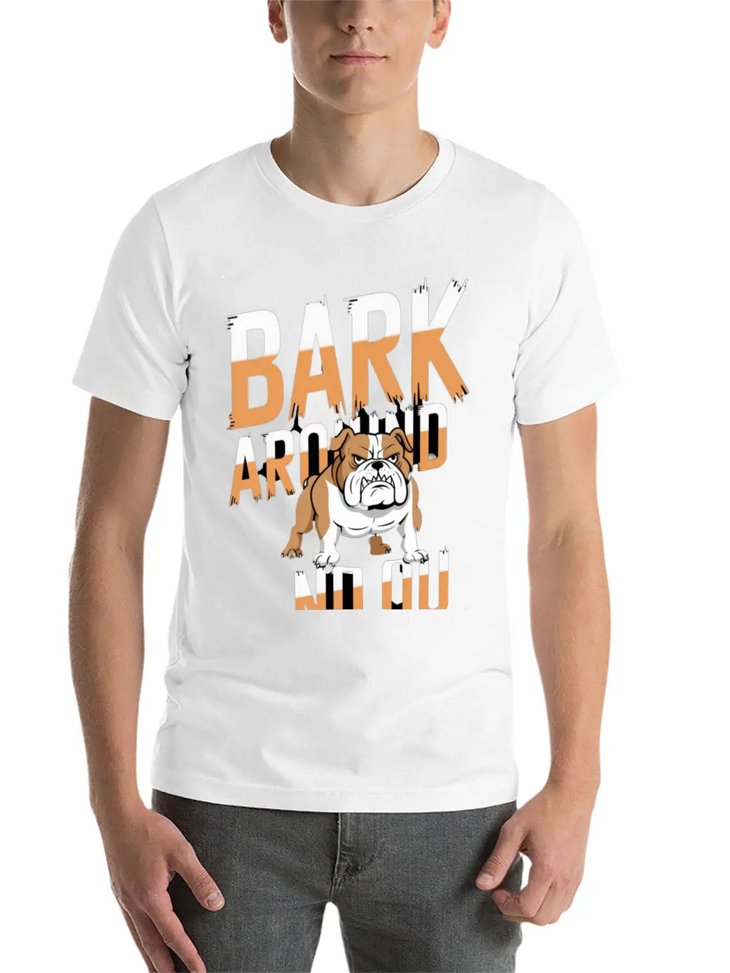 Bark Around Find Out 1 Unisex Casual T-Shirt – Clean Design For Daily Comfort