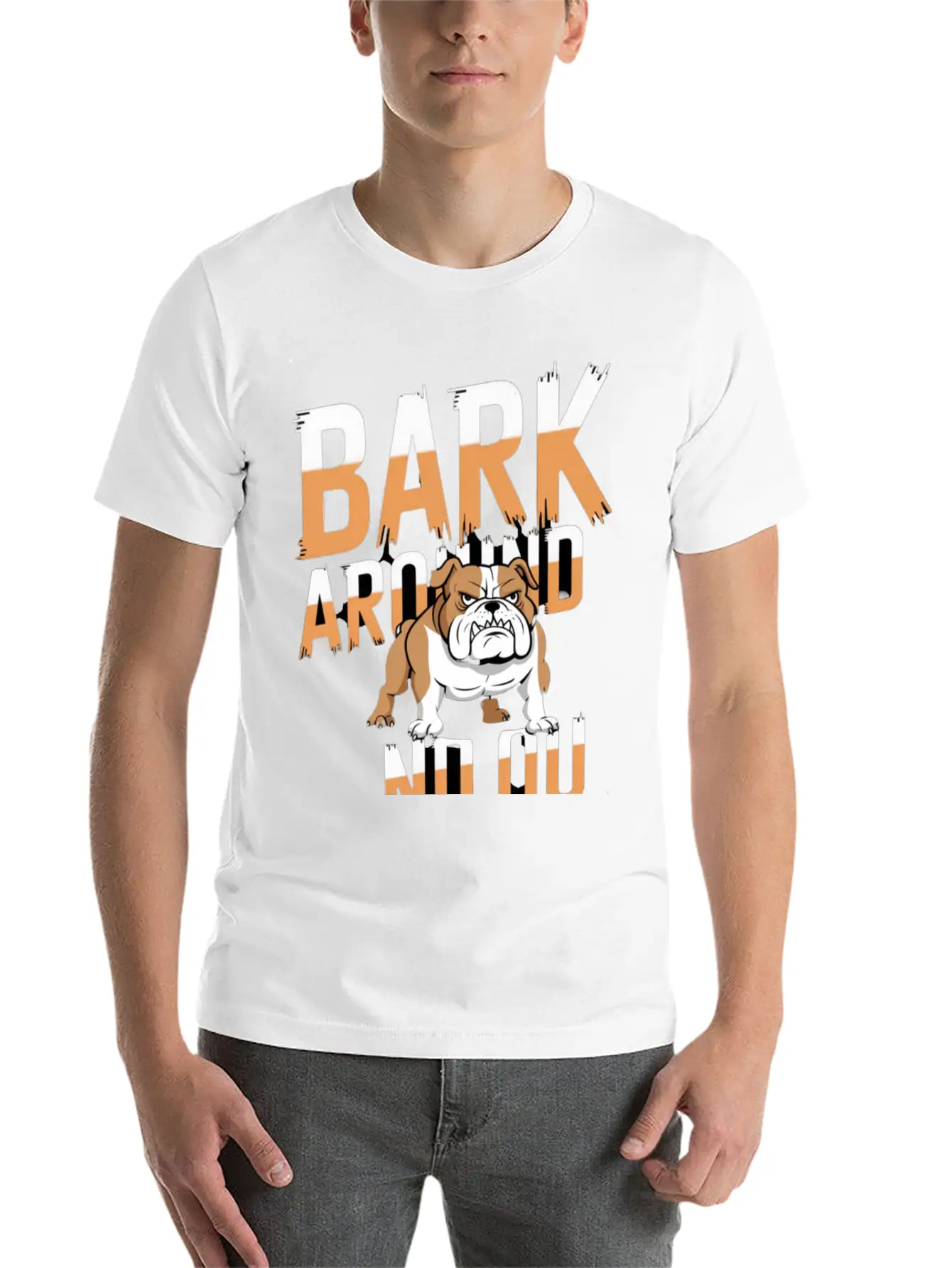 Bark Around Find Out 1 Unisex Casual T-Shirt – Clean Design For Daily Comfort