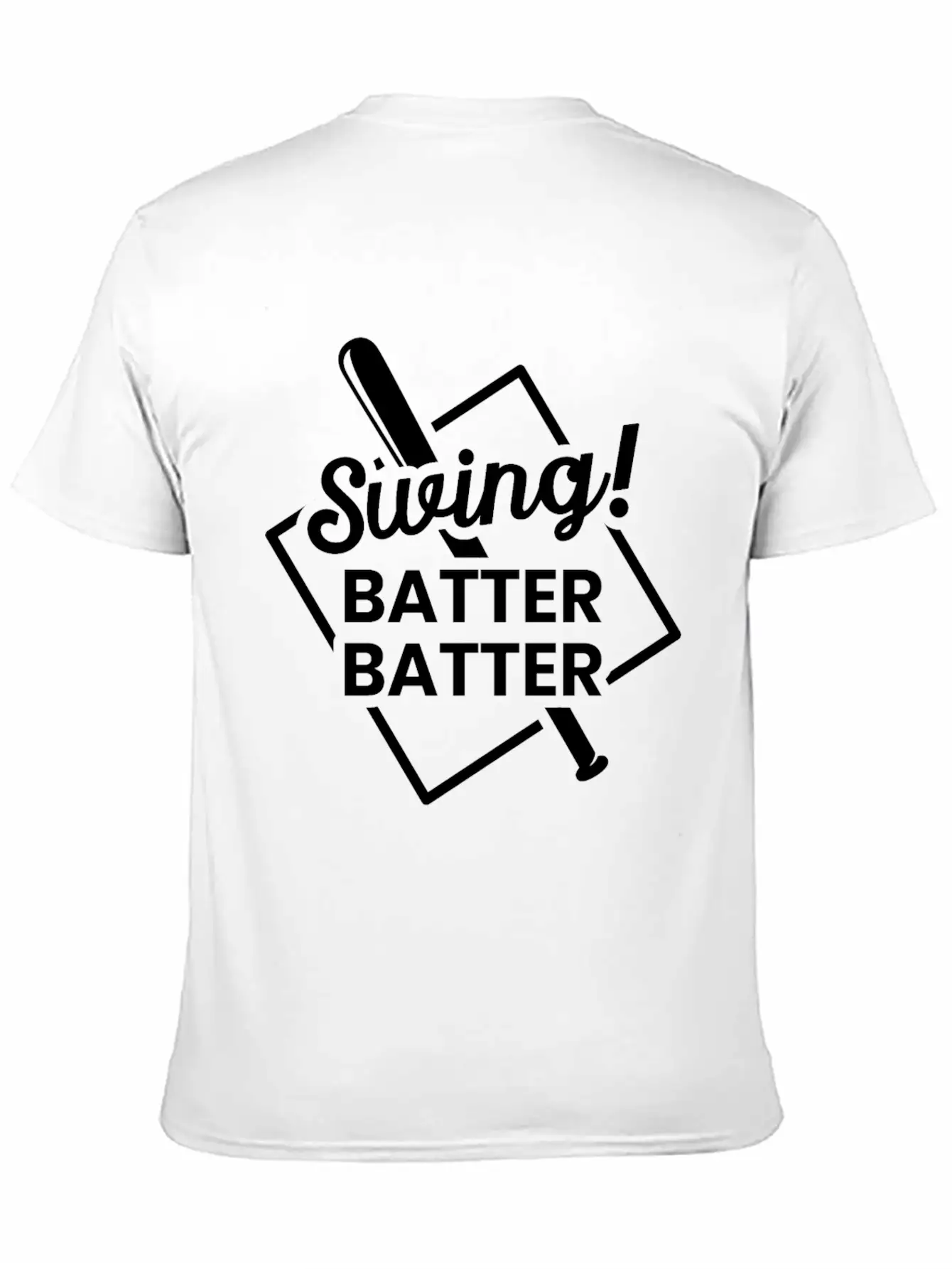 Base Baseball Bat Pitcher Home Run Unisex Casual T-Shirt – Clean Design For Daily Comfort
