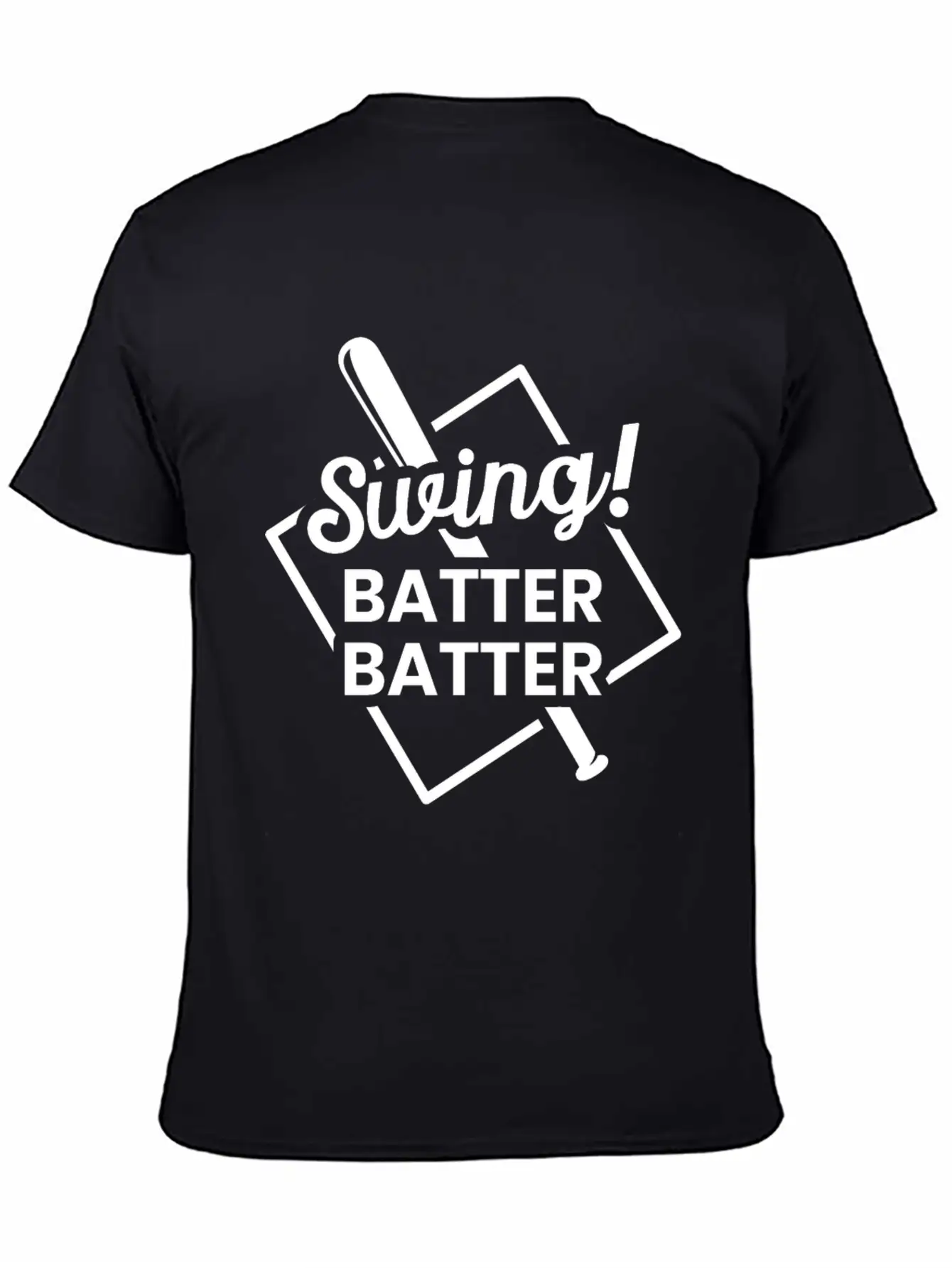 Base Baseball Bat Pitcher Home Run Unisex Casual T-Shirt – Clean Design For Daily Comfort