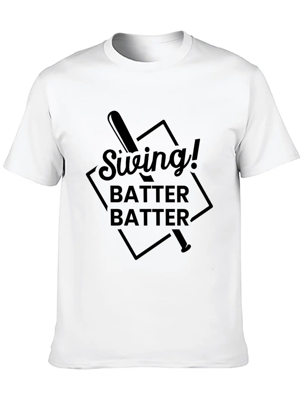 Base Baseball Bat Pitcher Home Run Unisex Casual T-Shirt – Clean Design For Daily Comfort