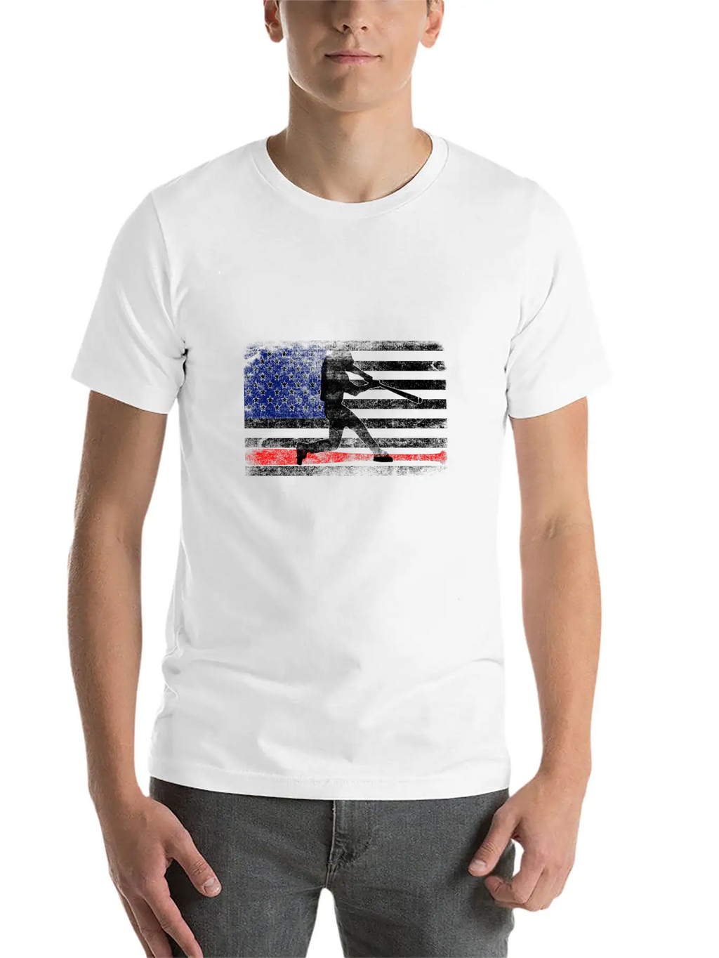 Baseball American Flag Gifts Baseball Player 2021 Classic Cotton Tee – Unisex Comfort For Any Season