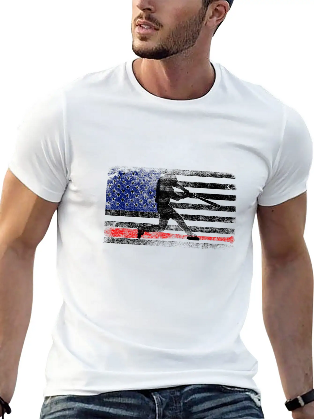 Baseball American Flag Gifts Baseball Player 2021 Classic Cotton Tee – Unisex Comfort For Any Season