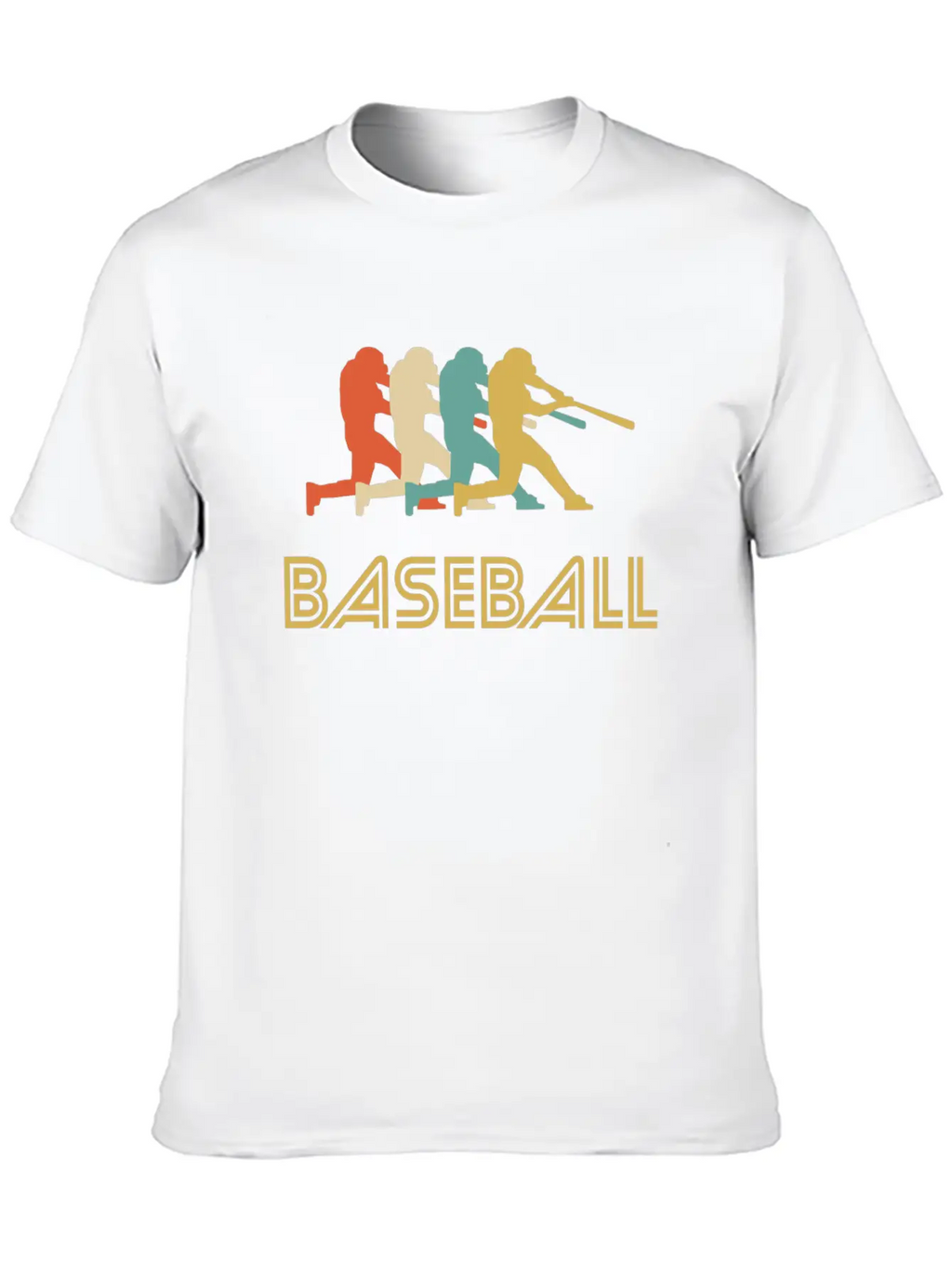 Baseball Batter Pop Art Breathable Graphic T-Shirt – Perfect For Casual Days