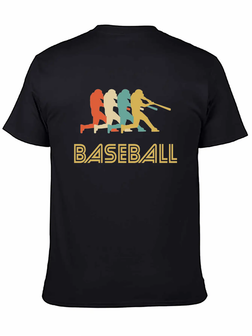 Baseball Batter Pop Art Breathable Graphic T-Shirt – Perfect For Casual Days