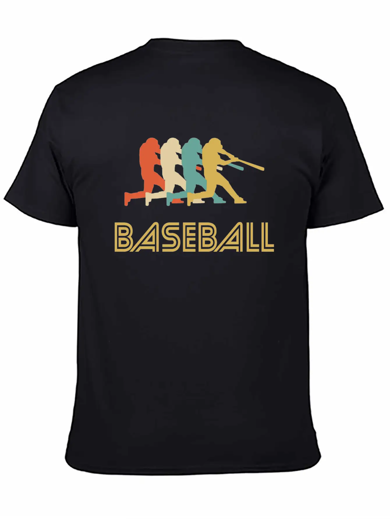 Baseball Batter Pop Art Breathable Graphic T-Shirt – Perfect For Casual Days