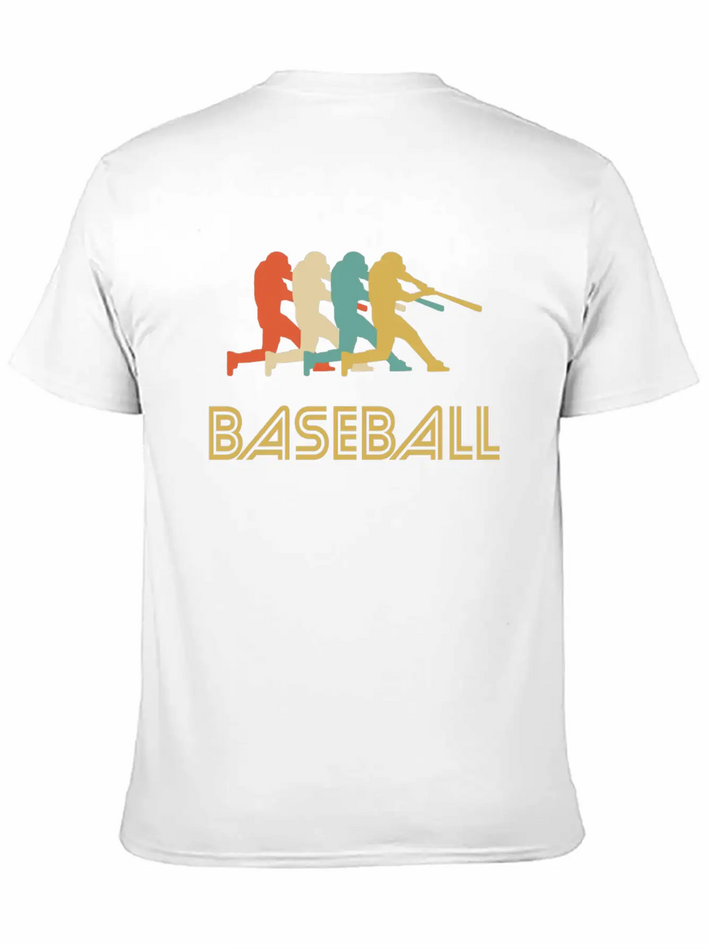 Baseball Batter Pop Art Breathable Graphic T-Shirt – Perfect For Casual Days