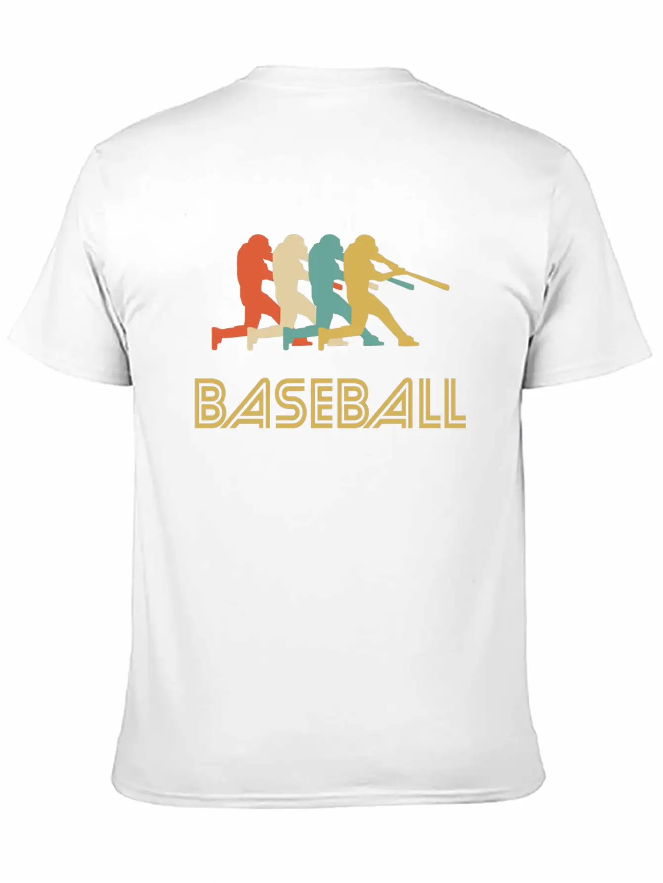 Baseball Batter Pop Art Breathable Graphic T-Shirt – Perfect For Casual Days