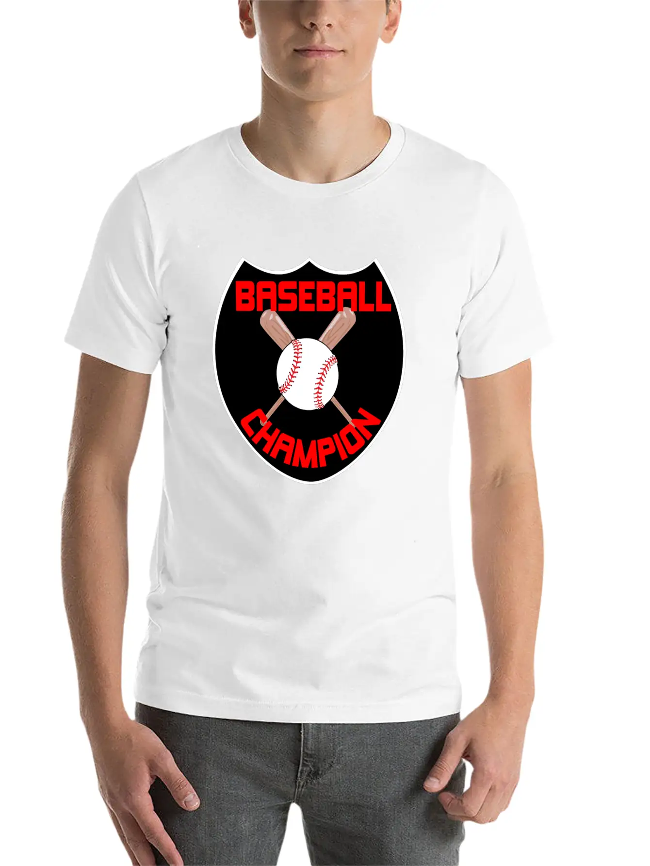 Baseball Champion Classic Cotton Tee – Unisex Comfort For Any Season
