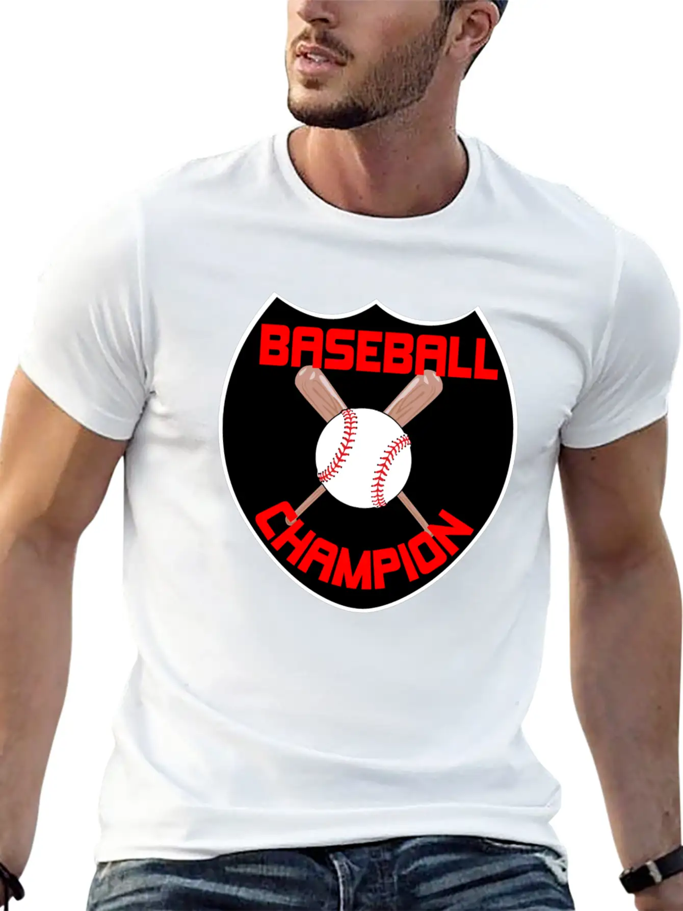 Baseball Champion Classic Cotton Tee – Unisex Comfort For Any Season