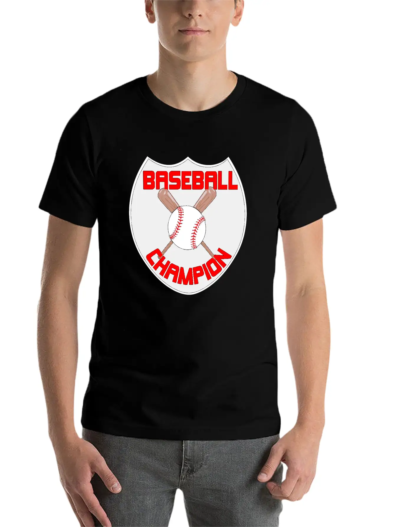 Baseball Champion Classic Cotton Tee – Unisex Comfort For Any Season