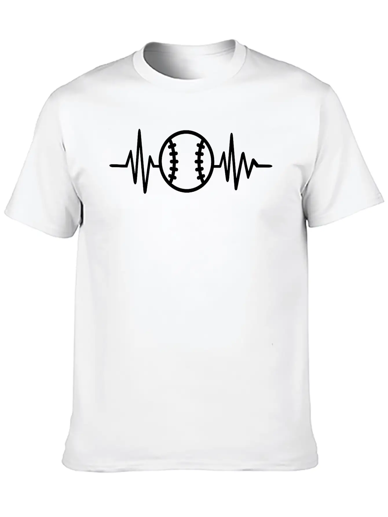 Baseball Relaxed Everyday Tee – Lightweight And Durable Cotton