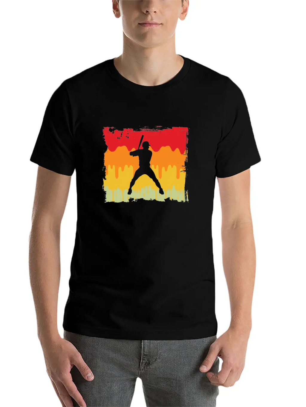 Baseball Retro Essential Cotton Tee For Daily Outfits – Unisex Style