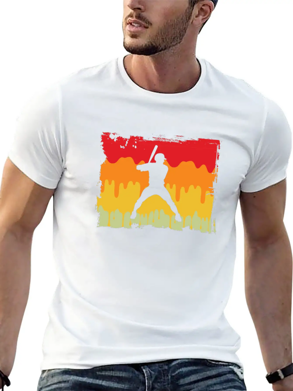 Baseball Retro Essential Cotton Tee For Daily Outfits – Unisex Style