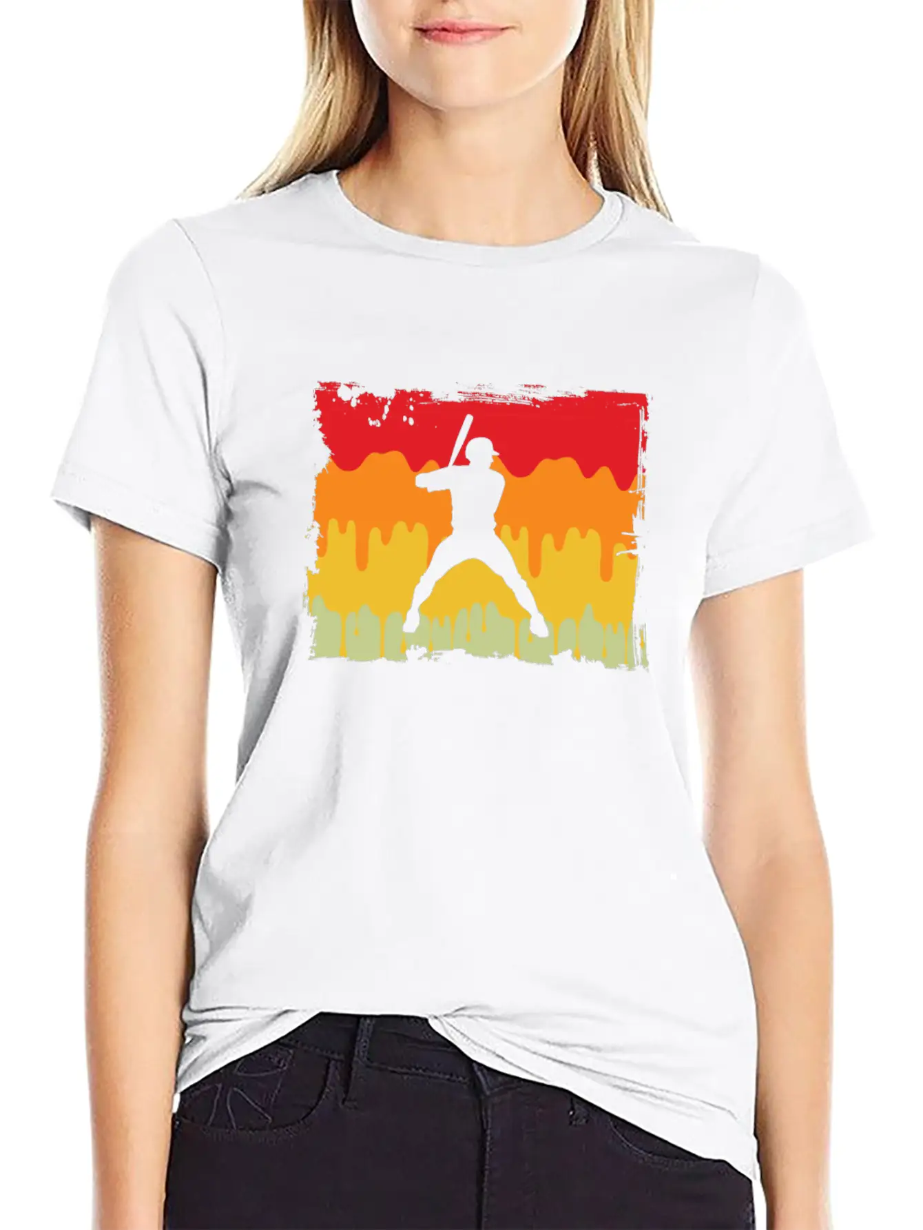 Baseball Retro Essential Cotton Tee For Daily Outfits – Unisex Style