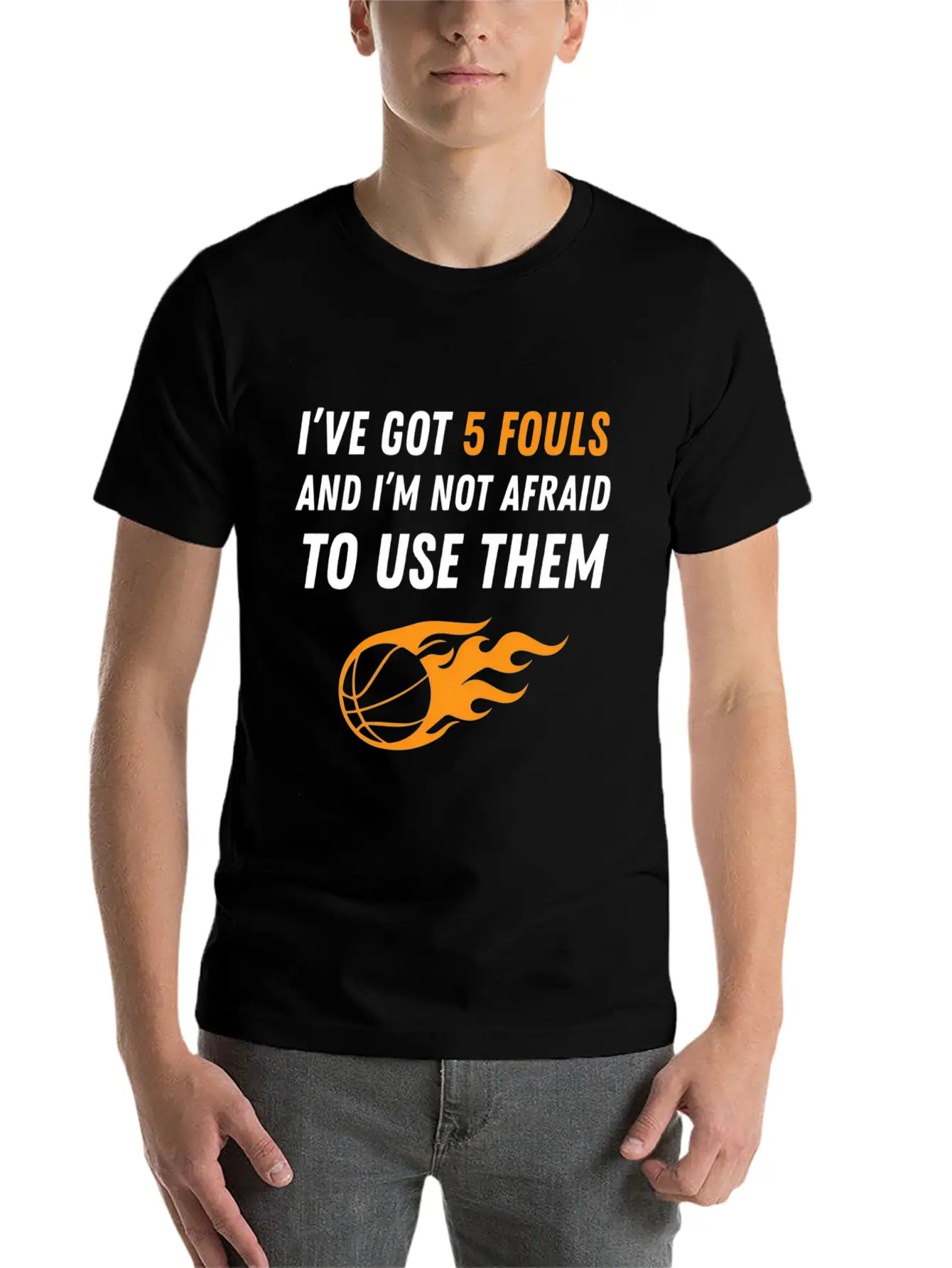 Basketball 5 Fouls Timeless Short Sleeve Tee – Comfy And Minimalist Design
