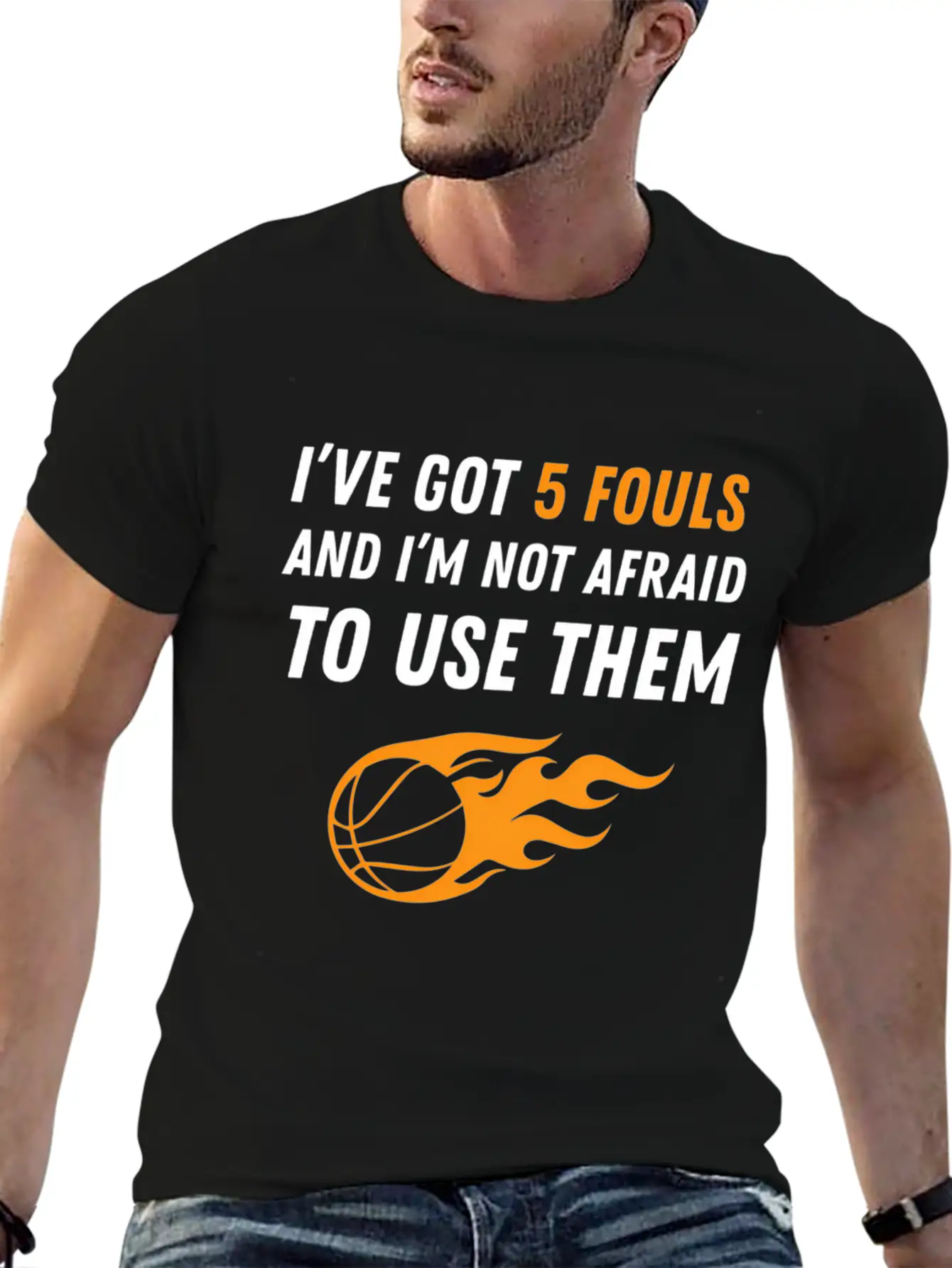 Basketball 5 Fouls Timeless Short Sleeve Tee – Comfy And Minimalist Design