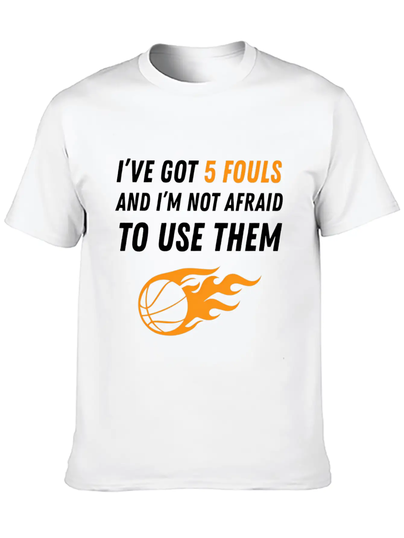 Basketball 5 Fouls Timeless Short Sleeve Tee – Comfy And Minimalist Design