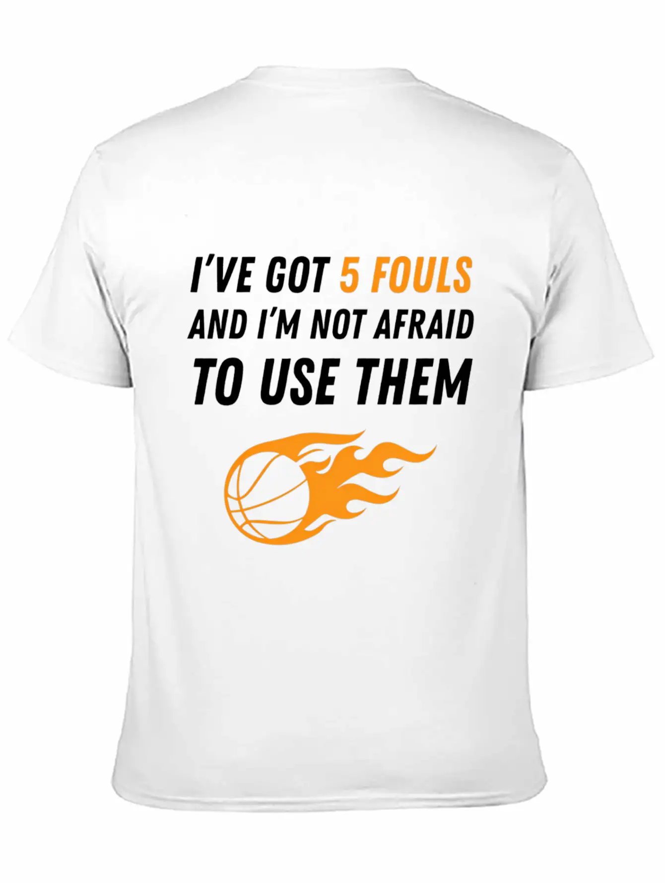 Basketball 5 Fouls Timeless Short Sleeve Tee – Comfy And Minimalist Design