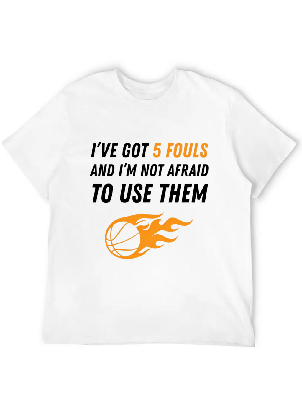 Basketball 5 Fouls Timeless Short Sleeve Tee – Comfy And Minimalist Design