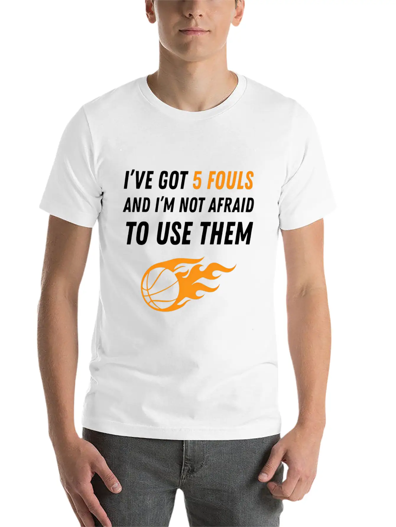 Basketball 5 Fouls Timeless Short Sleeve Tee – Comfy And Minimalist Design