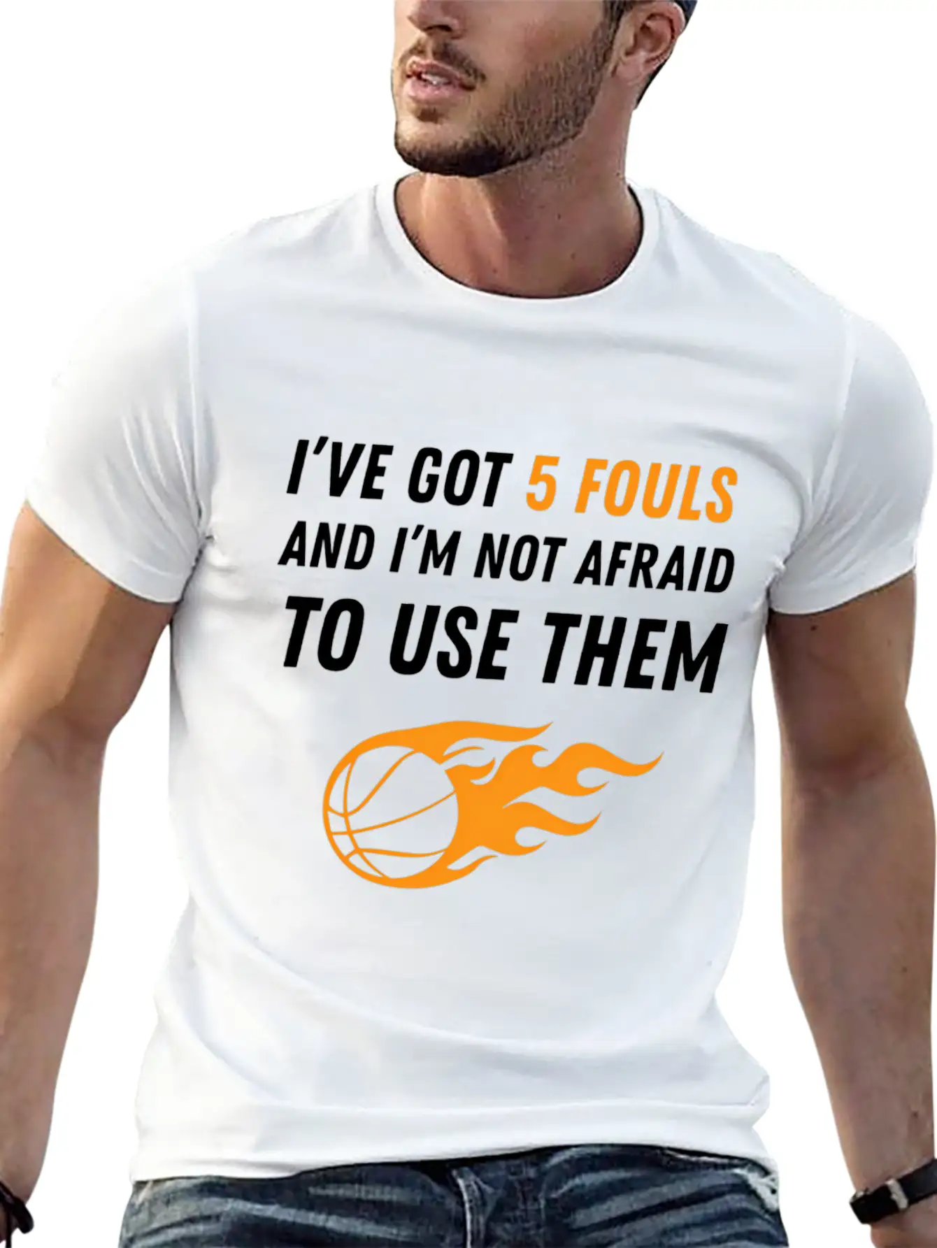 Basketball 5 Fouls Timeless Short Sleeve Tee – Comfy And Minimalist Design