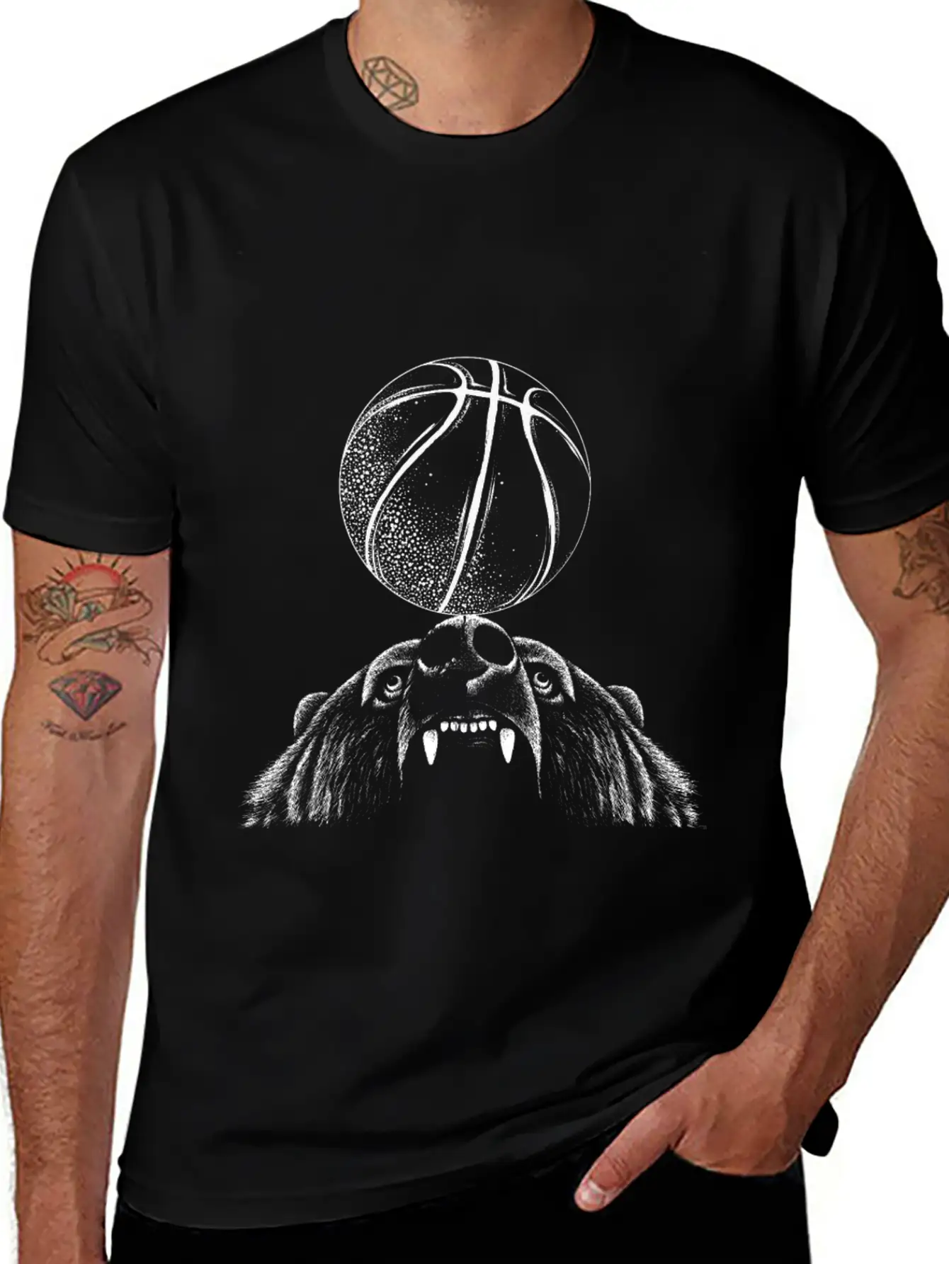 Basketball Classic Cotton Tee – Unisex Comfort For Any Season