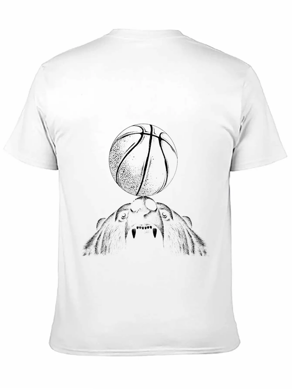 Basketball Classic Cotton Tee – Unisex Comfort For Any Season
