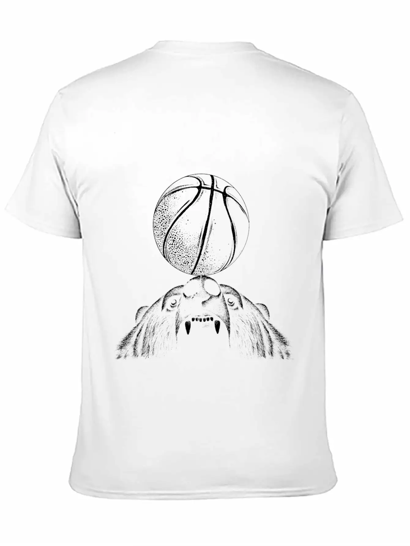 Basketball Classic Cotton Tee – Unisex Comfort For Any Season