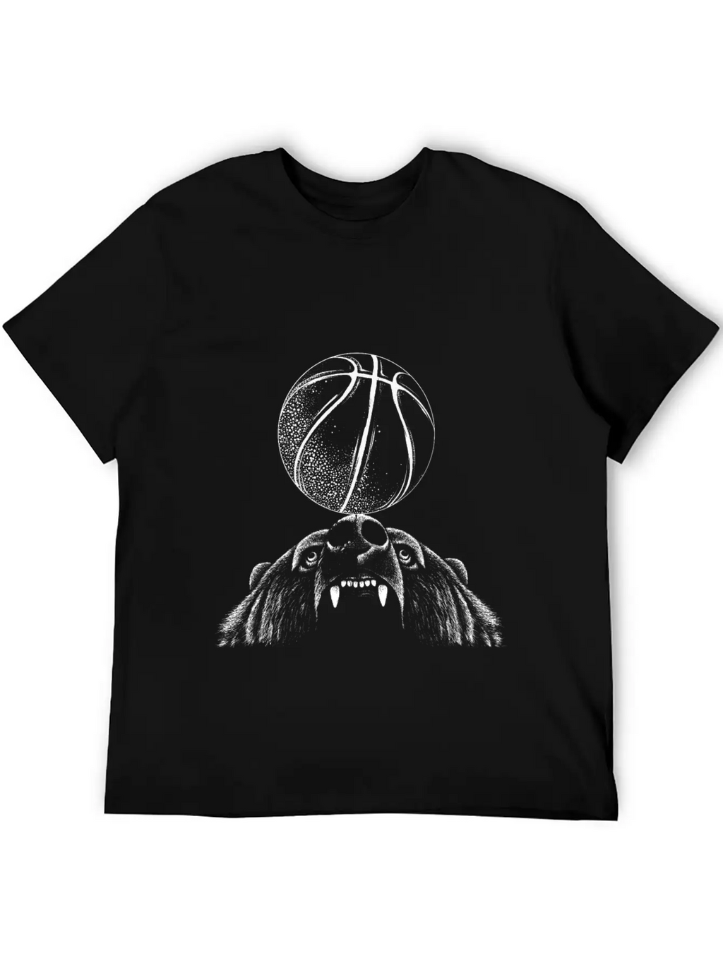 Basketball Classic Cotton Tee – Unisex Comfort For Any Season