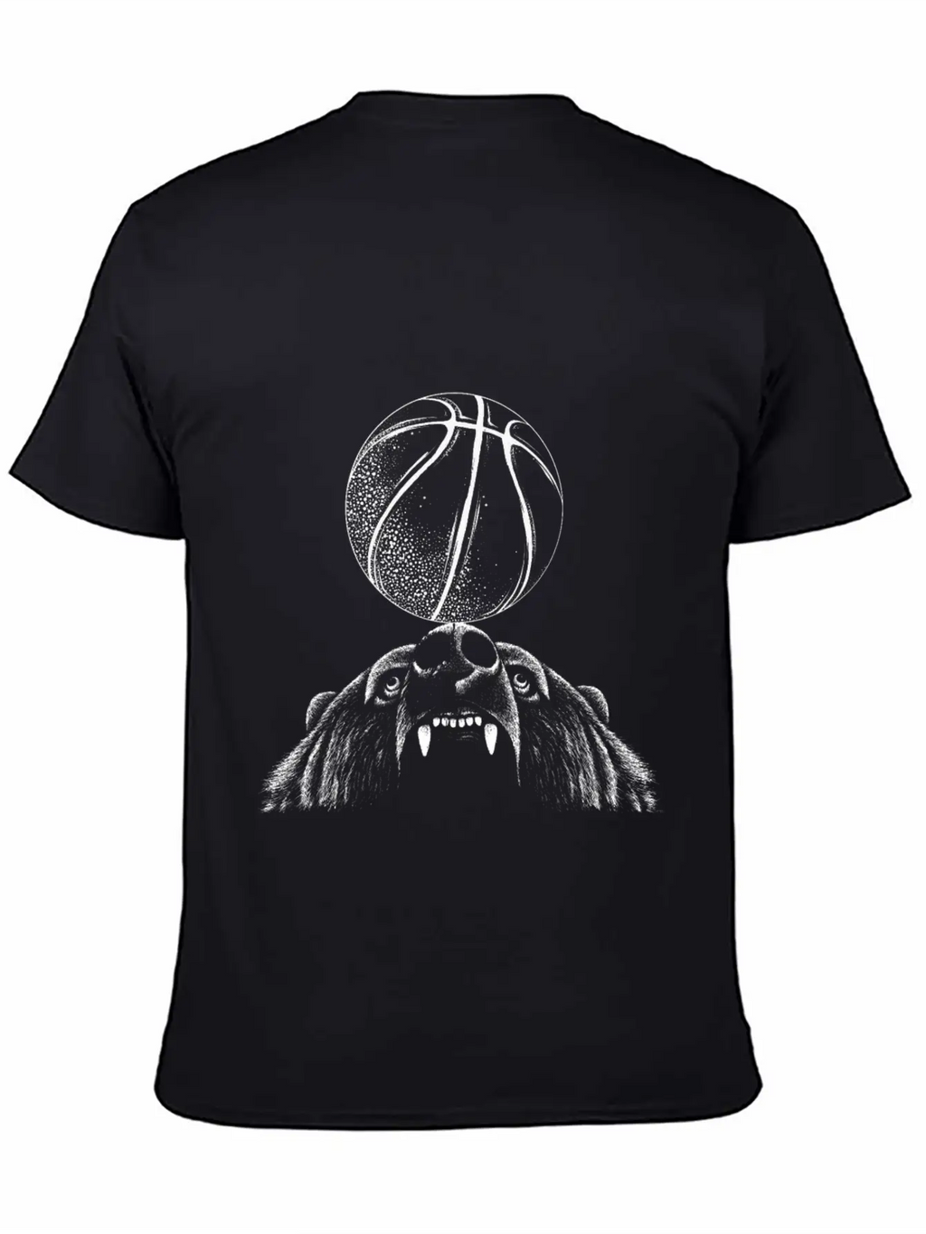 Basketball Classic Cotton Tee – Unisex Comfort For Any Season